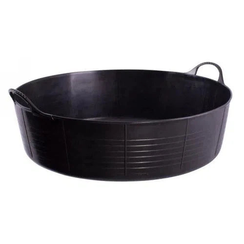 Gorilla Tub Soft Bucket-Buckets-Red Gorilla-35L Shallow (ø56xD18cm)-Black-diyshop.co.za