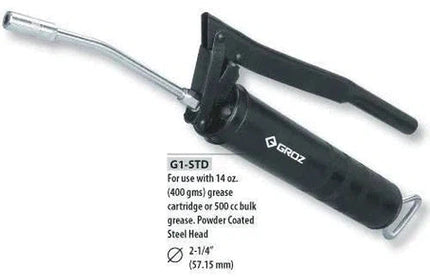 Grease Gun Manual Groz-500g-