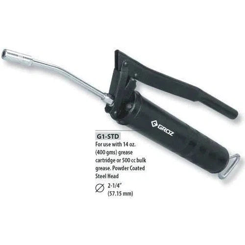 Grease Gun Lever Standard Groz-Grease Gun-GROZ-500g-diyshop.co.za