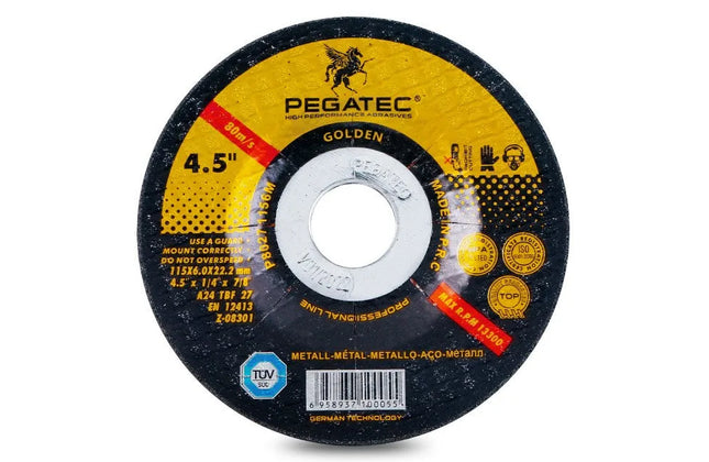 Grinding Disc Pegatec-⌀115 x 𝑇6𝑚𝑚-each