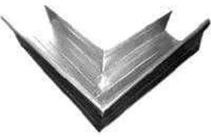 Gutter GALV Corners-𝑊100x𝐻75𝑚𝑚-Inside