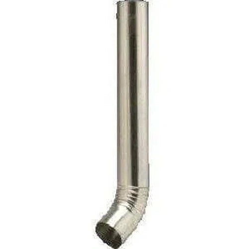 Gutter GALV Down Pipe+Shoe Round-⌀75x𝑇0.4𝑚𝑚 x 𝐻2.7𝑚-