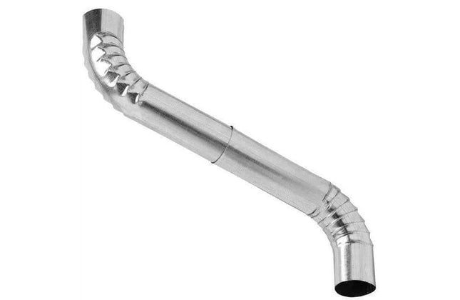 Gutter GALV Offsets Round-⌀75x𝐿600mm