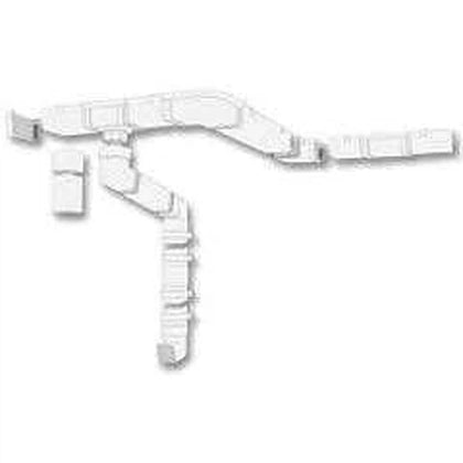 Gutter Streamline Downpipe Socket-75mm-