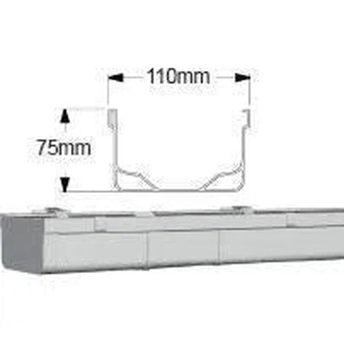 Gutter Streamline Profile-𝐿3.0𝑚-
