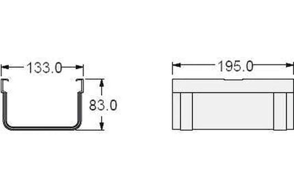 Gutter Streamline Union Clip-110mm-
