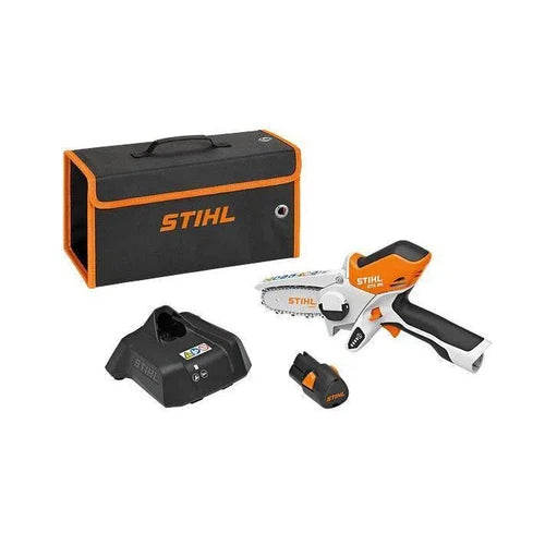 Hand Pruner Cordless 10.8𝑉 GTA26 STIHL-𝐿10𝑐𝑚/🟣71PM3-28𝐿-+ Bat AS2 + Chrgr AL1-