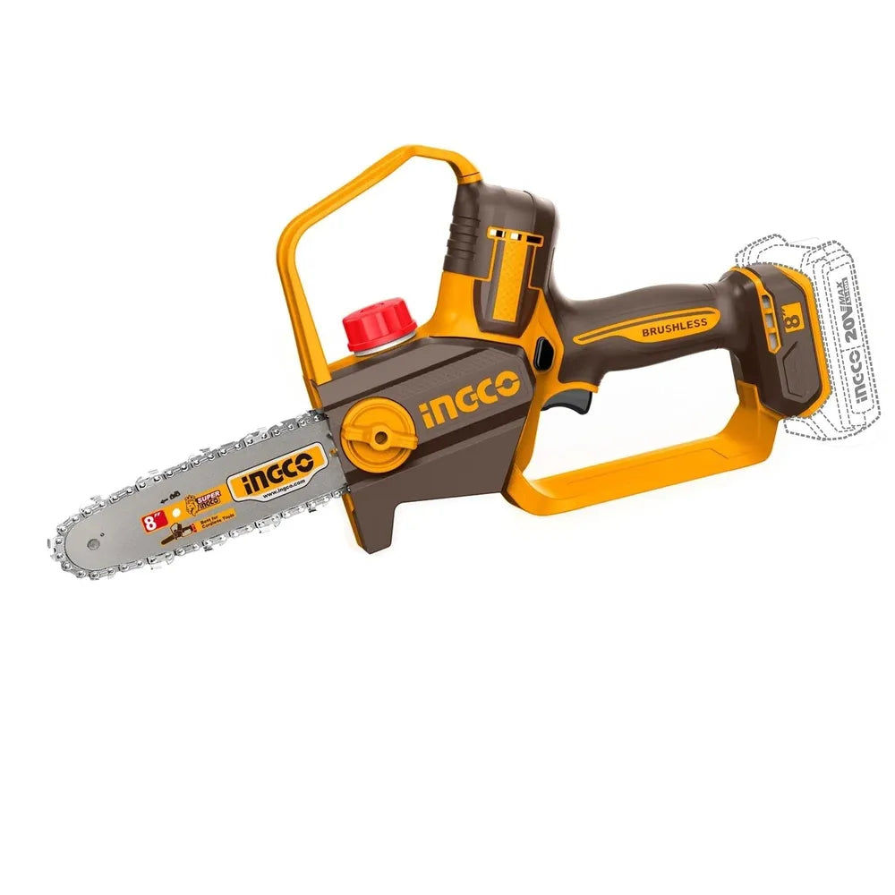 Hand Pruner Cordless 𝑃20ˢ iNGCO »-𝐿8"  20𝑐𝑚/🟣71PM3-47𝐷𝐿-Tool Only