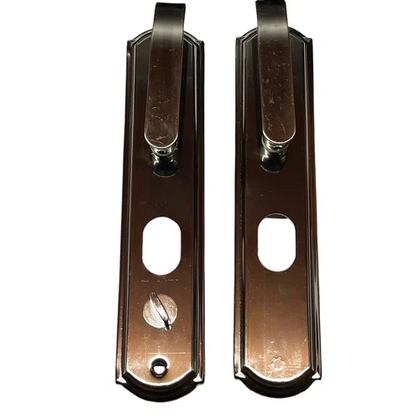 Handles for Steel Door-Silver-