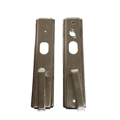 Handles for Steel Door-Silver-