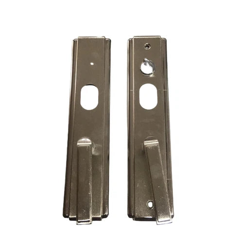 Handles for Steel Door-Silver-