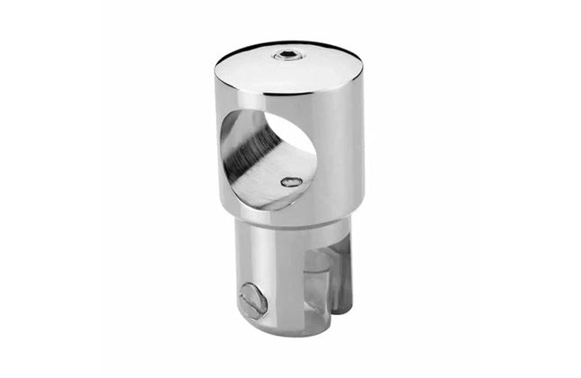 Header Bar Glass Connector for Silhouette Frameless Shower-Stainless steel-each-𝐼⌀19𝑚𝑚