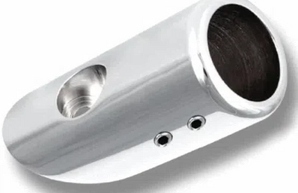 Header Bar Wall Connector for Silhouette Frameless Shower-𝐼⌀19𝑚𝑚-each-45°