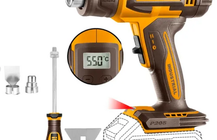 Heat Gun Cordless 𝑃20ˢ iNGCO-Tool Only
