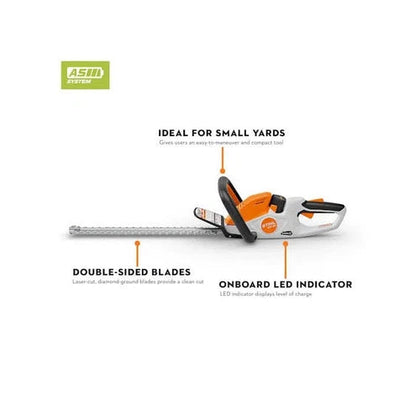 Hedge Trimmer Cordless ASˢ HSA30 STIHL-450mm/18"-Tool Only-