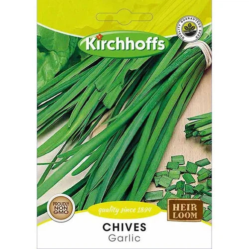 Herb Seed Chive's Kirchhoffs-Garlic-Picture Packet-