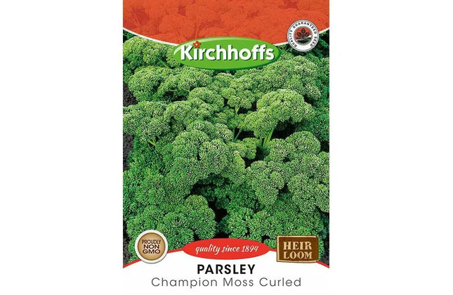 Herb Seed Parsley Kirchhoffs-Champion Moss Curled-Picture Packet
