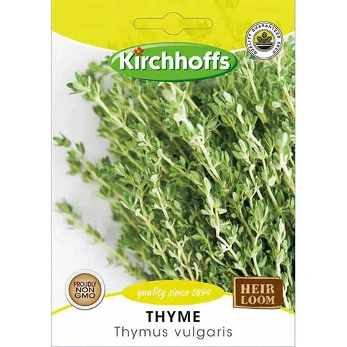 Herb Seed Thyme Kirchhoffs-Thymus Vulgaris-Picture Packet-