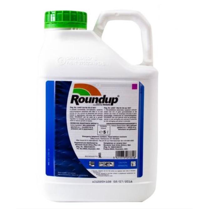 Herbicide Weedkiller RoundUp Concentrate-Herbicides-RoundUp-5ℓ-diyshop.co.za