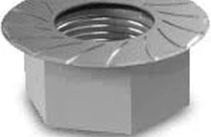 Hex Flange Nut Serrated SS-M8-each-
