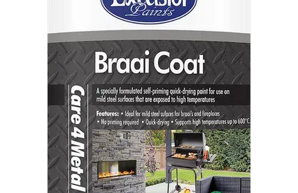 High Heat Paint 600° Excelsior-Black-1ℓ