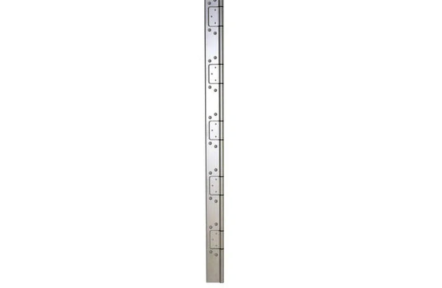 Hinge Aluminium Sinkless Continuous-Black-2100mm-each