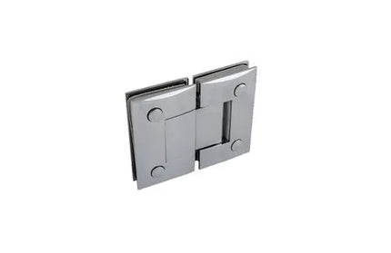 Hinge Glass to Glass 180° for Silhouette Frameless Shower-Stainless steel-each