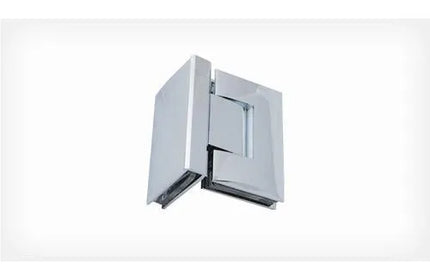 Hinge Glass to Glass 90° for Silhouette Frameless Shower-Stainless steel-each