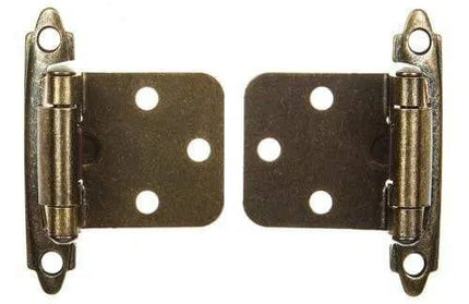 Hinge Knuckle Self Closing Pair-Antique Brass