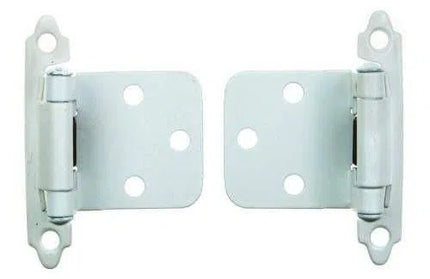 Hinge Knuckle Self Closing Pair-White