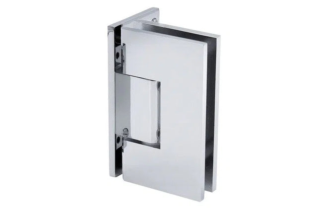 Hinge Wall Mount 90° for Silhouette Frameless Shower-Half Plate-Stainless steel-each