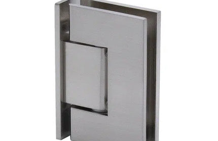 Hinge Wall Mount 90° for Silhouette Frameless Shower-Half Plate-Stainless steel-each