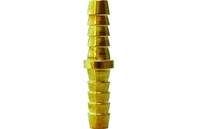 Hose Connector Brass Straight-8mm