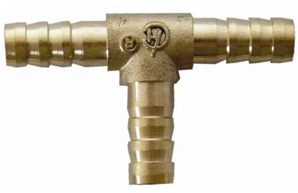Hose Connector Brass T-8mm