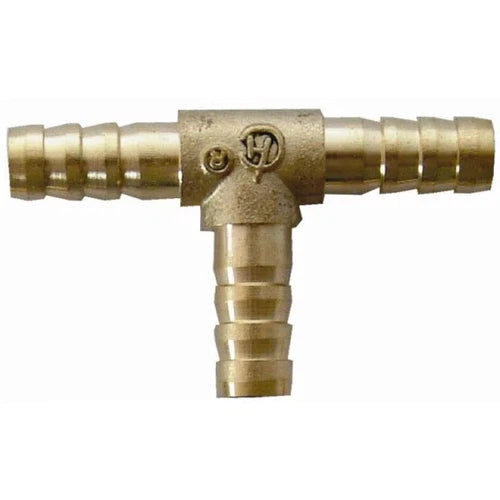 Hose Connector Brass T-8mm-