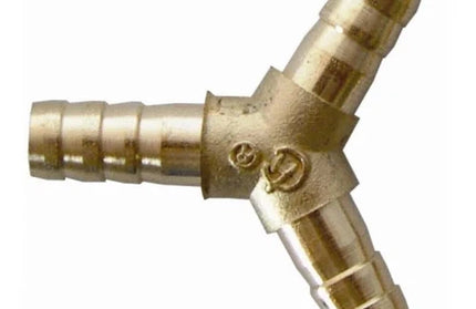 Hose Connector Brass Y-8mm