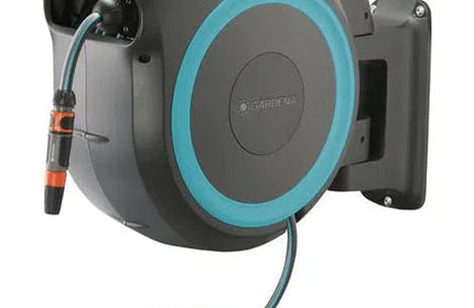 Hose Reel Wall-Mounted Hose Box RollUp Gardena-⌀13𝑚𝑚 x 𝐿35𝑚