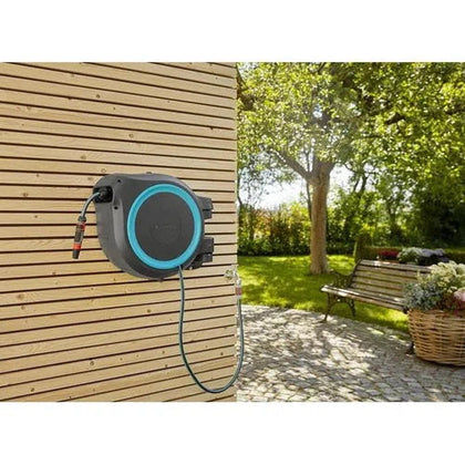 Hose Reel Wall-Mounted Hose Box RollUp Gardena-⌀13𝑚𝑚 x 𝐿35𝑚-