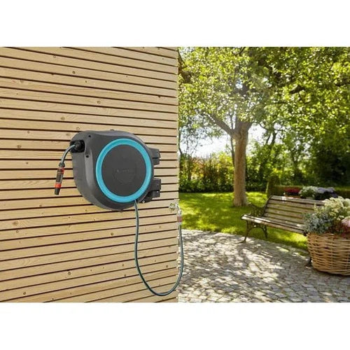 Hose Reel Wall-Mounted Hose Box RollUp Gardena-⌀13𝑚𝑚 x 𝐿35𝑚-