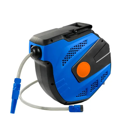 Hose Reel Wall-Mounted Hose Box RollUp WADFOW-⌀15𝑚𝑚 x 𝐿15𝑚-