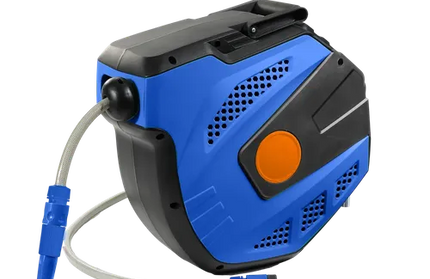 Hose Reel Wall-Mounted Hose Box RollUp WADFOW-⌀15𝑚𝑚 x 𝐿15𝑚-