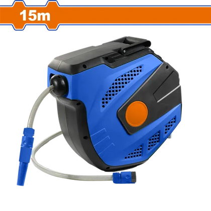 Hose Reel Wall-Mounted Hose Box RollUp WADFOW-⌀15𝑚𝑚 x 𝐿15𝑚-