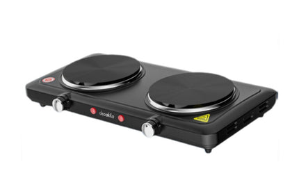 Hotplate Solid Stove Plate Electric Double-Default Title