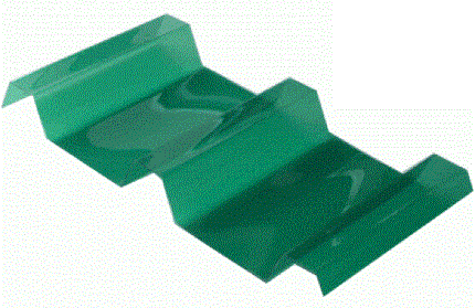 IBR Sheet Polycarbonate-Green-𝐿3.6𝑚 x 𝑊750x𝑇0.8𝑚𝑚
