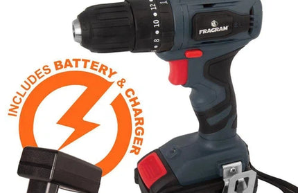 Impact Drill Cordless 20𝑉 40𝑁-𝑚 SET Fragram-