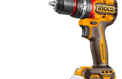 Impact Drill Cordless 𝑃20ˢ iNGCO-66𝑁-𝑚-Tool Only-