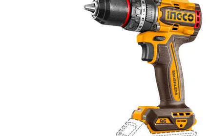 Impact Drill Cordless 𝑃20ˢ iNGCO-66𝑁-𝑚-Tool Only-
