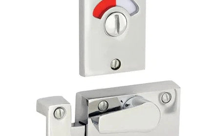 Indicator Bolt Latch Euro-Chrome