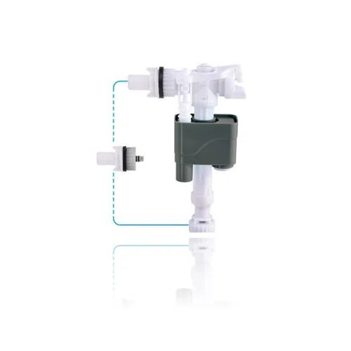 Inlet Valve Side & Bottom WC