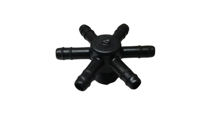 Insert Coupling Multi Outlet-6x12mm x 3/4''